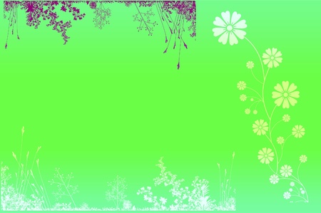 Green light for the Spring backgroundの写真素材