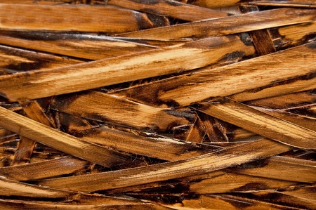 Wood texture dark brown in colorの写真素材