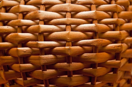 Wicker as a textural backgroundの写真素材