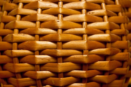 Wicker as a textural backgroundの写真素材