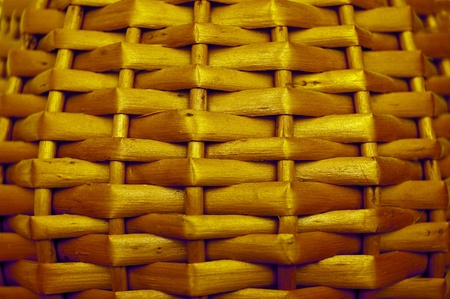 Wicker as a textural backgroundの写真素材