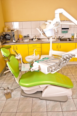 Dentist ready to accept patientsの写真素材