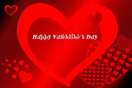Valentine background objects prepared for the occasionの写真素材