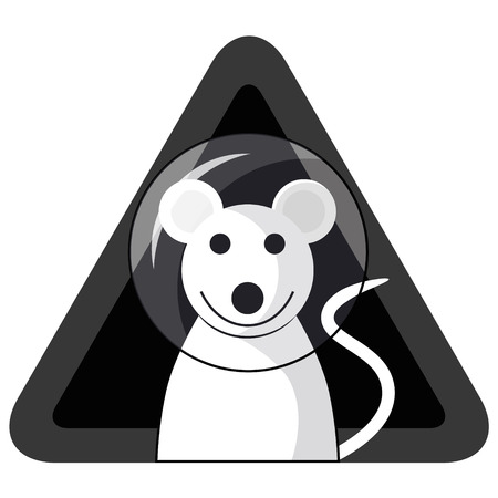 illustration of mouse in space suit with black backround
のイラスト素材