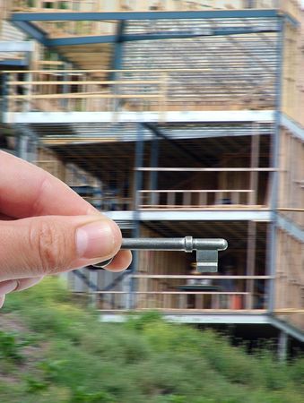 key to new house conceptの写真素材