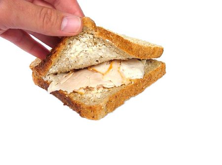 Turkey sandwichの写真素材