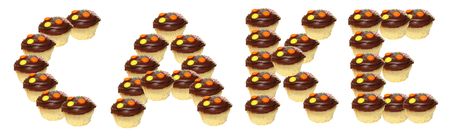 Cupcake wordの写真素材