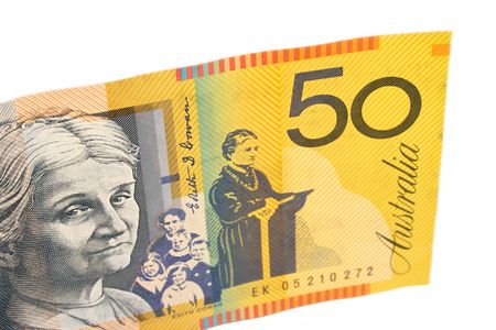 Australian $50 noteの写真素材