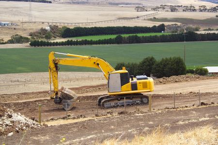 Earth mover in country