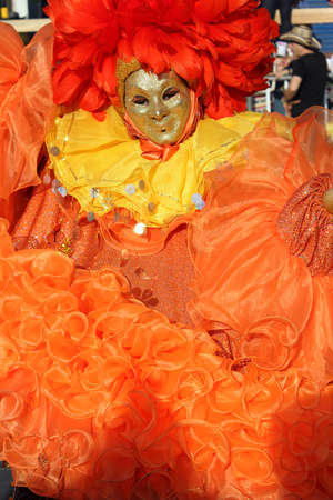 BARRANQUILLA, COLOMBIA - FEB 10: Carnaval del Bicentenario 200 years of Carnaval. February 10, 2013 Barranquilla Colombiaのeditorial素材