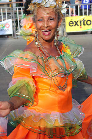 BARRANQUILLA, COLOMBIA - FEB 10: Carnaval del Bicentenario 200 years of Carnaval. February 10, 2013...