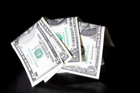 Dollars, Closeupの写真素材