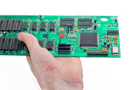 Showing  chip