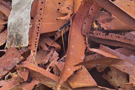 old rusty metalの写真素材