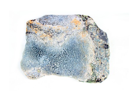 natural stones from high  mountain tundra isolatedの写真素材