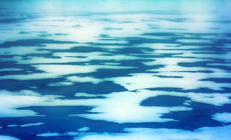 ice at North pole and near (from 84 to 90 degrees) in 2016.