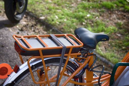 bike rack, carrierのeditorial素材