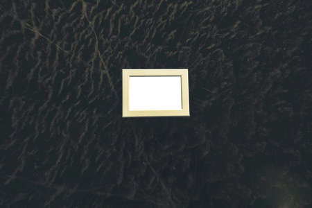 Poster product design, styled stock harsh conditions. Home decor thing. Photo frame on background of...
