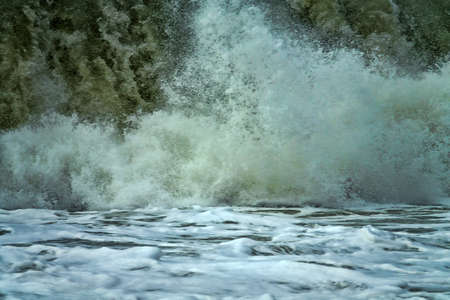 A seven-point storm happens every ten years. Cataclysms and weather phenomena at sea, storms and...