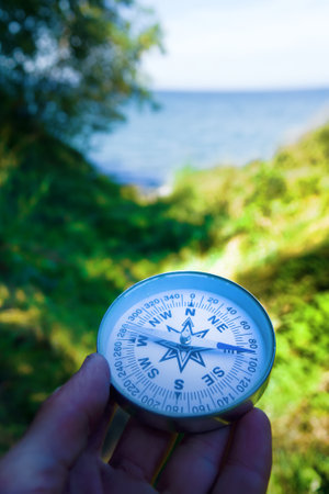 The right compass is always needed for travelers, adequate course. Hike to the village and nearest...