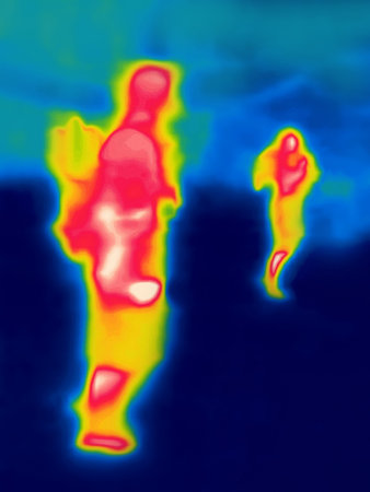 Solitude as an excuse. Thermal Impressionismの写真素材