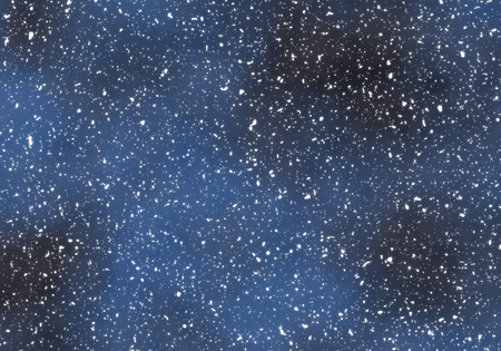 Heavy snowfall. illustration christmas new year background