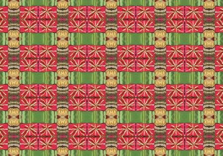Christmas background tile red green and white color illustration