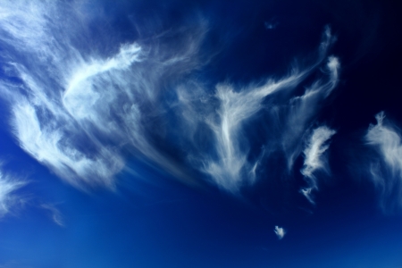 Sky and cloudsの写真素材