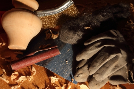 Abrasive paperの写真素材