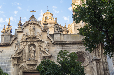 San Miguel church, Jerez de la Frontera, Spainの写真素材