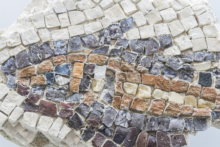 Mosaic, Roman remainsの写真素材