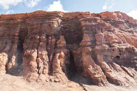 Remains of the old mines of Riotinto in Huelva (Spain)の写真素材