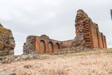 Roman archaeological site of Munigua in Seville (Spain)のeditorial素材