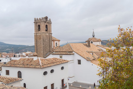 Priego de Cordoba, white village of Cordoba province in Spainの写真素材