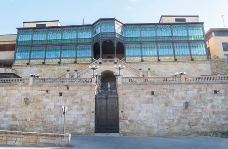 Casa Lis (Museo de Art DÃ©co y Art Nouveau) (Salamanca, Spain).のeditorial素材