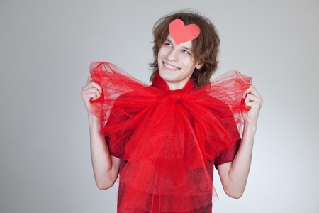 Valentine's day gift, studio isolated shot