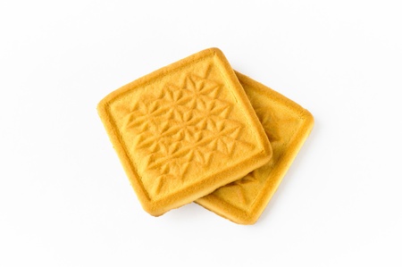 Some very simple biscuitsの写真素材