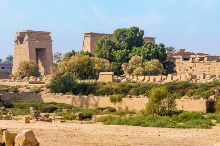 Karnak temple in Luxor, Egypt の写真素材