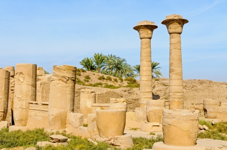 Karnak temple in Luxor, Egypt の写真素材