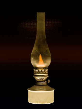 An old lamp oil to illuminate your darkest nightsの写真素材
