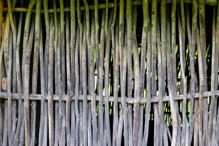Material detail of typical ukrainian antique house, in Pirogovo near Kievの写真素材