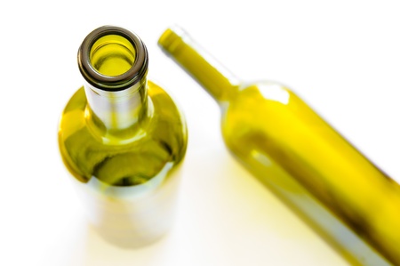 Vision of Bottles from Above with strong out of focus effectの写真素材