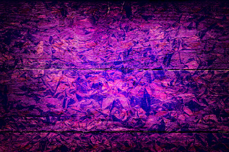 Violet mix of planks and metal texturesの写真素材