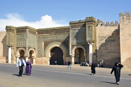 Morocco, meknes, Bab Mansour