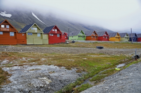 Allotment in Longyearbyen  Spitsbergen 