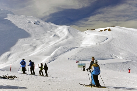 Kleinwalsertal High Ifen Ski resortのeditorial素材