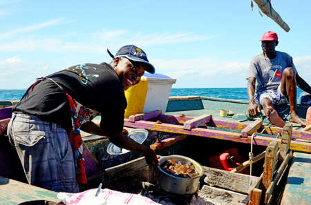 Mozambique, Mozambique, Dhou Safari to Magaruque Islandのeditorial素材