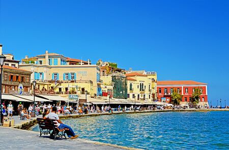 Chania, Creteの写真素材