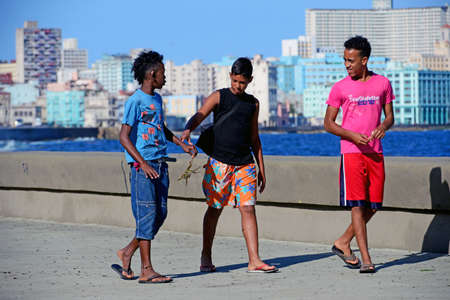 Malecon - Havana's famous waterfrontのeditorial素材