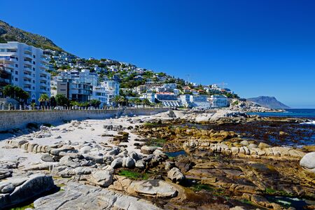 Camps Bay, Cape Townの写真素材